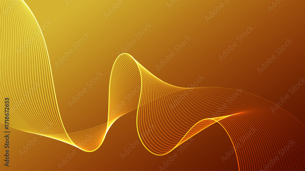 Poster futuristic technology background with neon lights and dynamic motion.