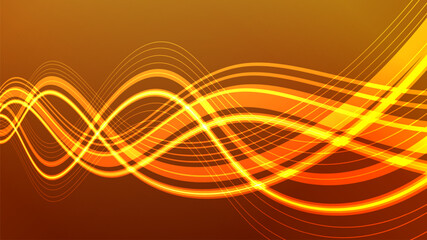 Futuristic Technology Background with Neon Lights and Dynamic Motion.