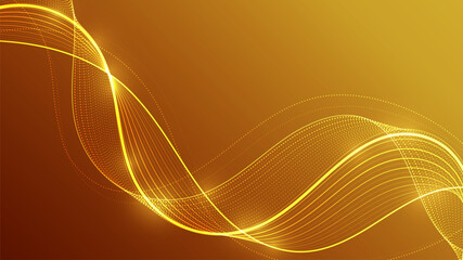 Futuristic Technology Background with Neon Lights and Dynamic Motion.