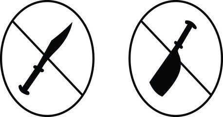 No Entry, Not allowed Sign