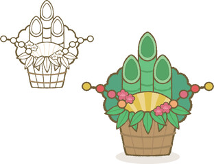 Kadomatsu (Japanese New Year Decoration)