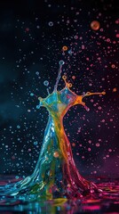 Cinematic Slow-Motion Dreamlike Splash