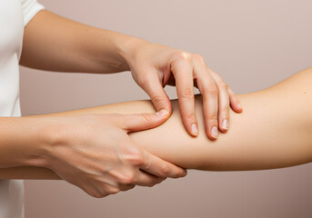 Fototapeta premium Arm massage therapy healthcare