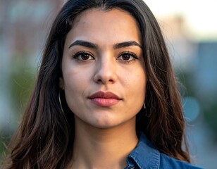 Close-up portrait of a woman (1)