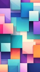 Colorful abstract geometric pattern