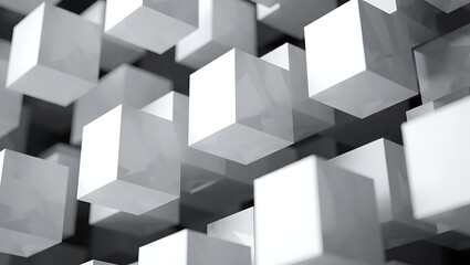 abstract 3d background cube