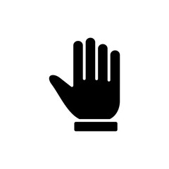 Obraz premium Hand icon vector for web and mobile app. hand sign and symbol. hand gesture