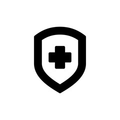 Health insurance icon vector for web and mobile app. Insurance document sign and symbol