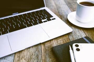 ビジネスイメージ　アンティーク調　レトロ調　デスクワーク　3:2