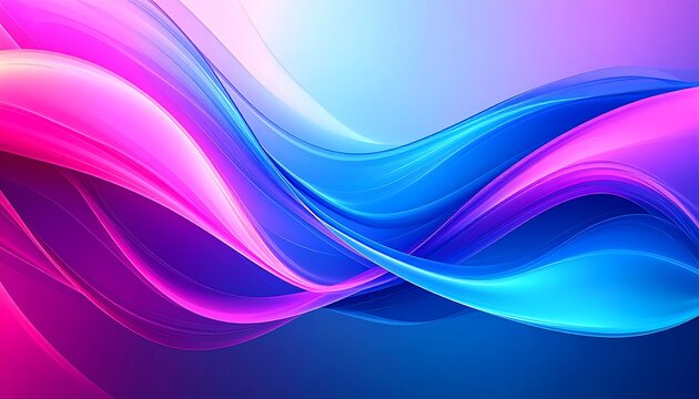 Abstract flowing colors