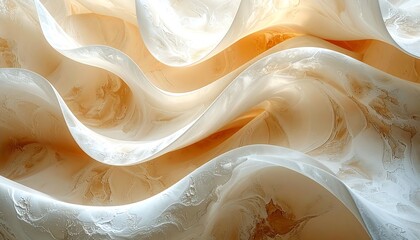 Abstract flowing fabric texture