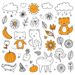 Cute cartoon collection