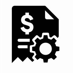 Smart invoice icon, automated billing system, digital payment processing, invoice management app, business finance tool, accounting automation