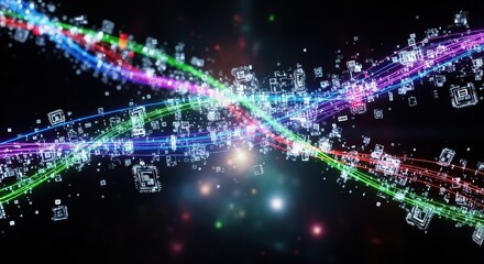 Digital data stream network