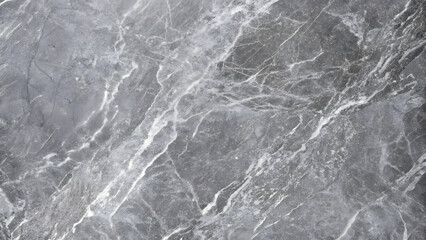 Elegant Dark Grey Marble Texture Background with Natural White Veining. Luxurious Stone Surface Pattern for Modern Interior Design and Architectural Projects.