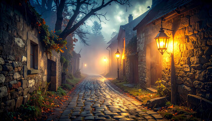 The halloween background season 