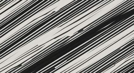Abstract Black and White Diagonal Lines Pattern.