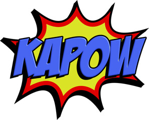 kapow comic graphics