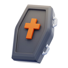 Coffin 3D Icon