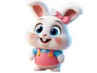 easter bunny with egg