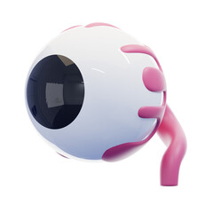 Eye Ball 3D Icon