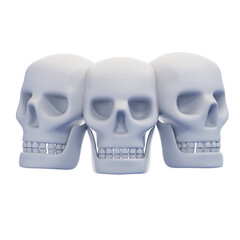 Skull 3D Icon