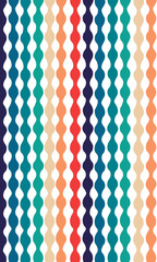 fondo con lineas onduladas de colores en un lienzo vertical 