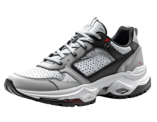 Sneaker shoe side view transparent PNG