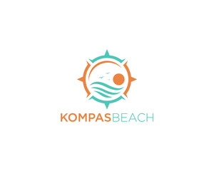 Kompas beach logo © Febstock