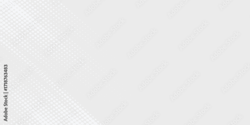 Aufkleber vector dot white gray wave light technology texture background. abstract big data digital concept ar
