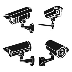 Security Camera Icon set vector Illustration design.
