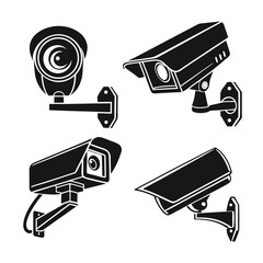 Security Camera Icon set vector Illustration design.