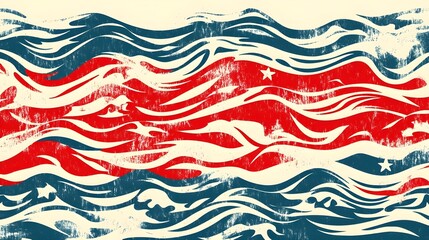 Dynamic abstract wave patterns graphic design digital art vibrant colors colorful environment