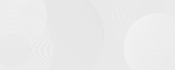 White geometric abstract background overlap layer on bright space with lines effect decoration.