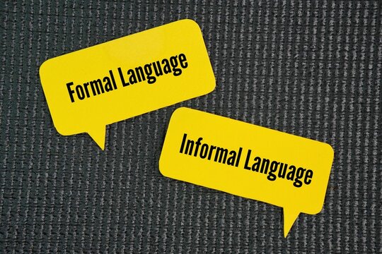 What are the two main types of language? Formal vs. Informal Language. Formal Language and Informal Language. Formal language is less personal than informal language
