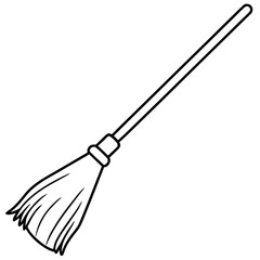broom and shovel