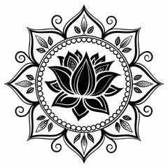 abstract floral ornament