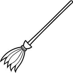 broom and shovel