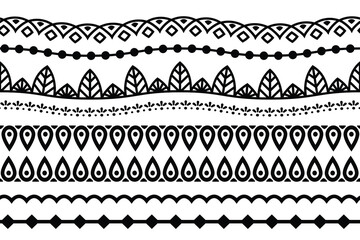 Black ornament brush