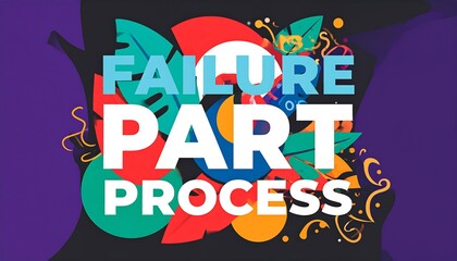 Abstract art depicting failure process