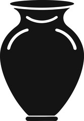 Simple Handcrafted Vase Vector Illustration Minimalist