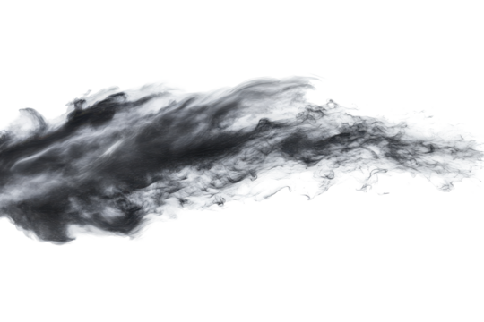 Dynamic water tornado swirl with fiery core isolated on transparent background. Powerful tornado funnel cloud in motion isolated on white background.