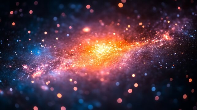 Cosmic Nebula Galaxy Formation.