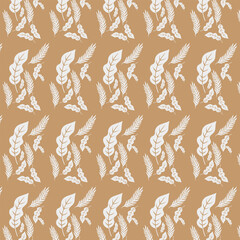 seamless floral pattern design 