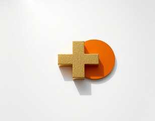 Obraz premium first aid kit isolated background.