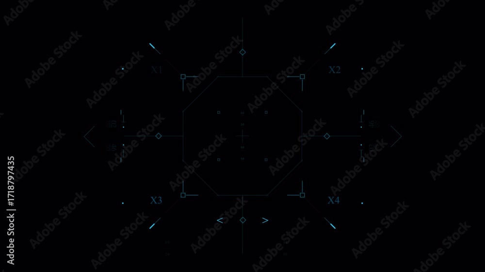 Aufkleber abstract geometric pattern animation for visual effects and backgrounds.