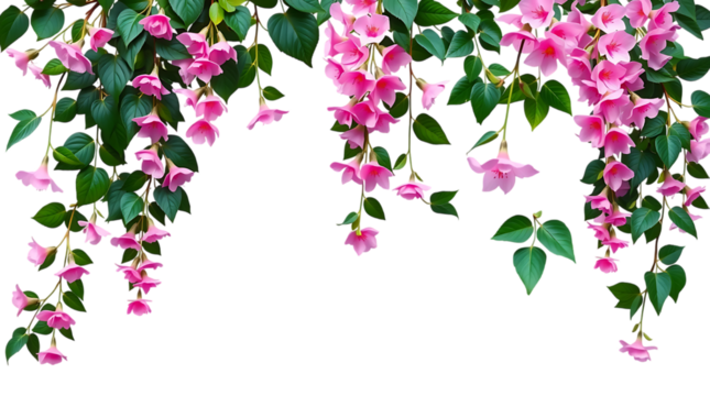 pink floral background
