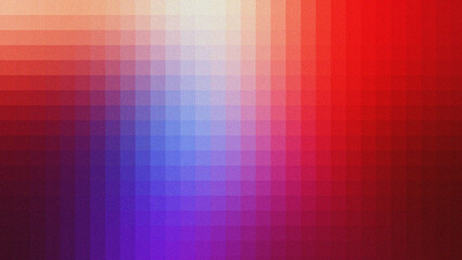 Retro Pixel Gradient Abstract Background with Vibrant Colors
