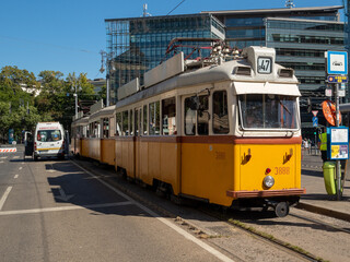tram in budapest