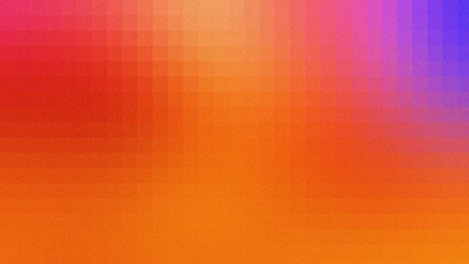Colorful Mosaic Gradient Background with Grainy Noise Effect
